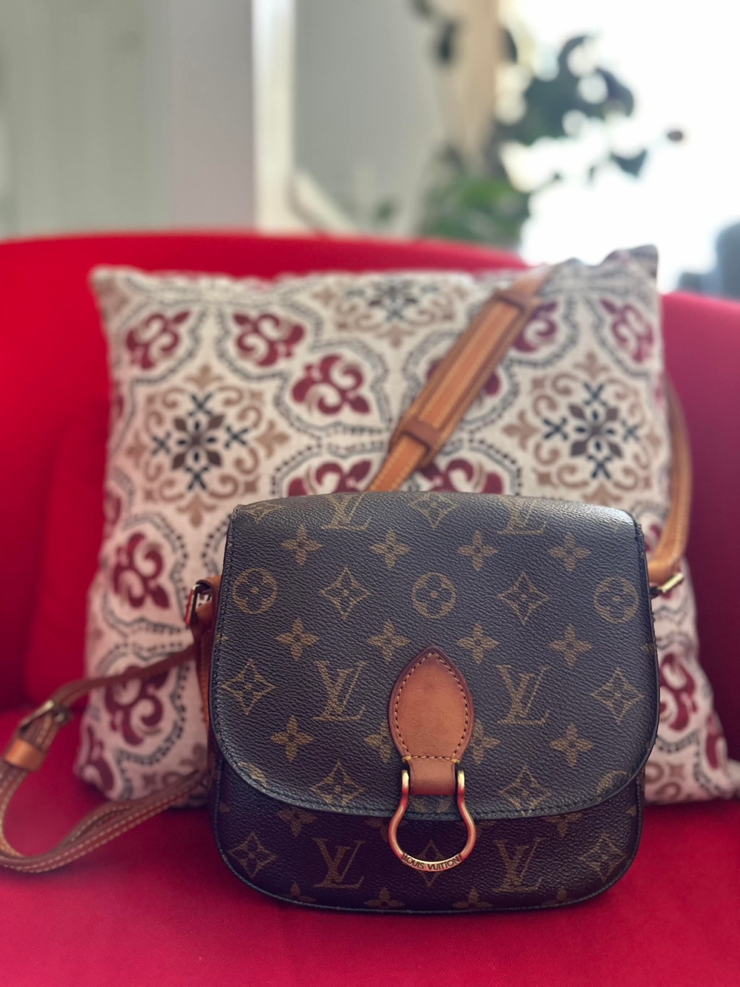 Louis Vuitton Monogram Canvas Crossbody Bag