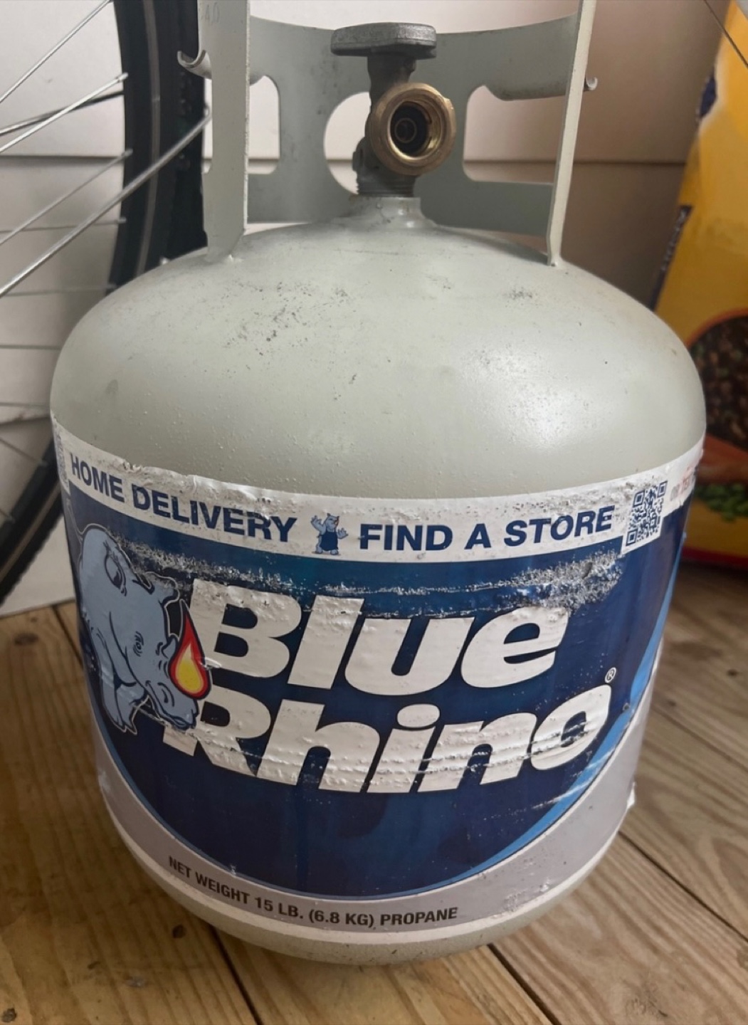 Blue Rhino propane tanks, 3/4 full - photo 2