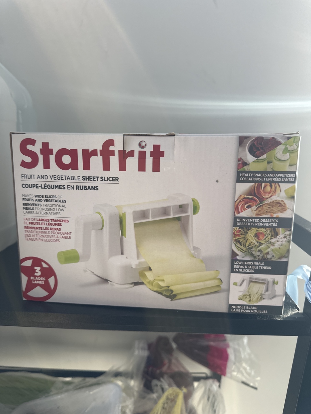 Starfrit Fruit and Vegetable Sheet Slicer #freecycle