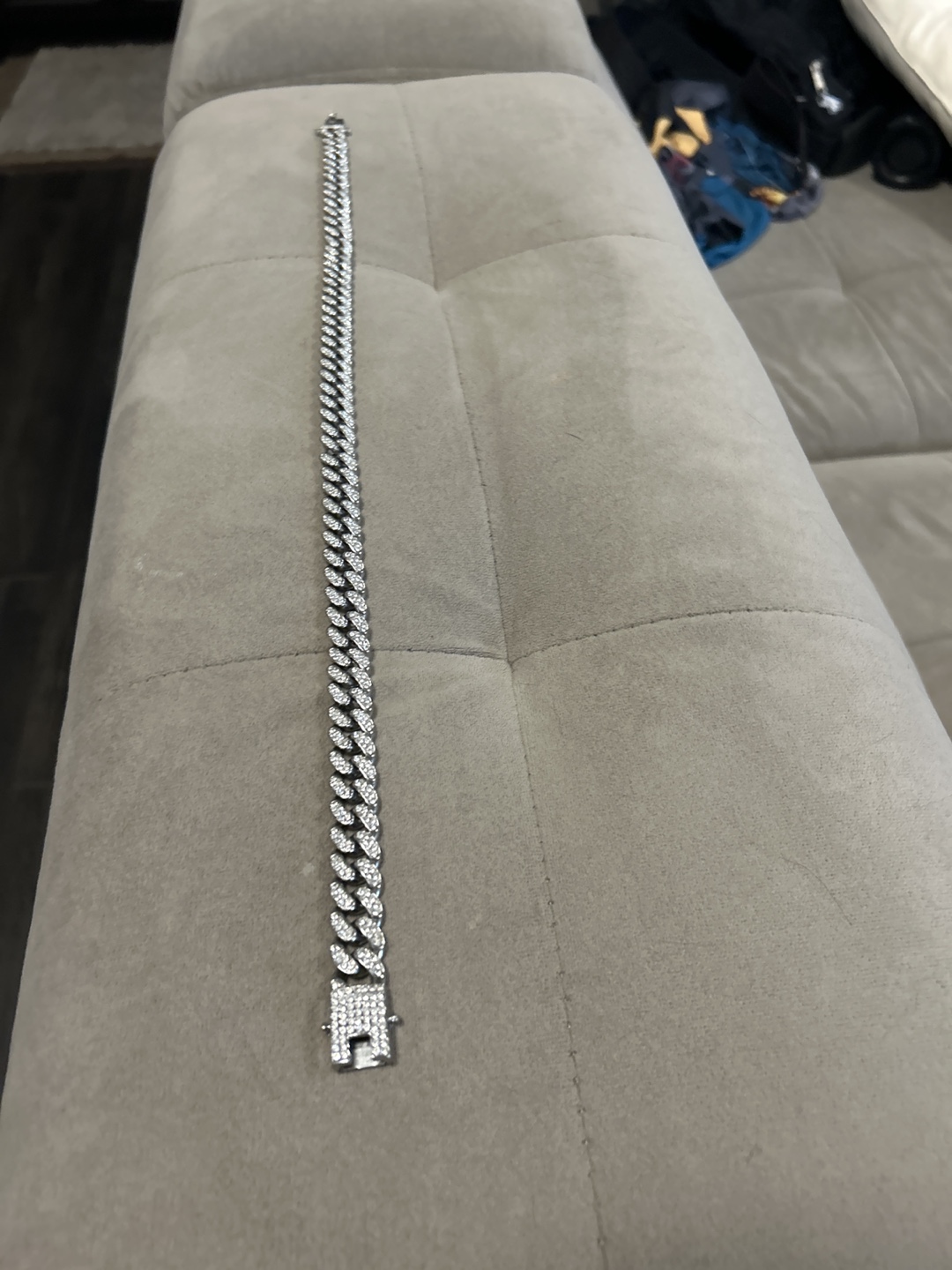 Men's Iced-Out Cuban Link Chain - photo 2