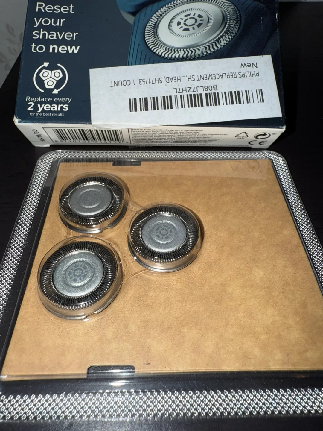 Philips Shaver Replacement Heads SH71/53 image indicator(8)
