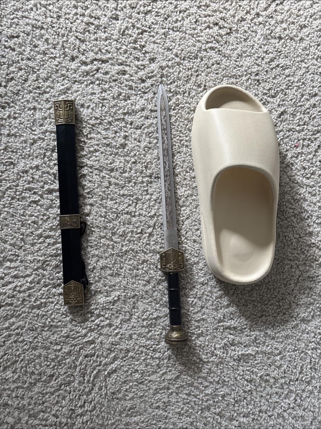 Chinese Jian Sword with Scabbard - photo 3