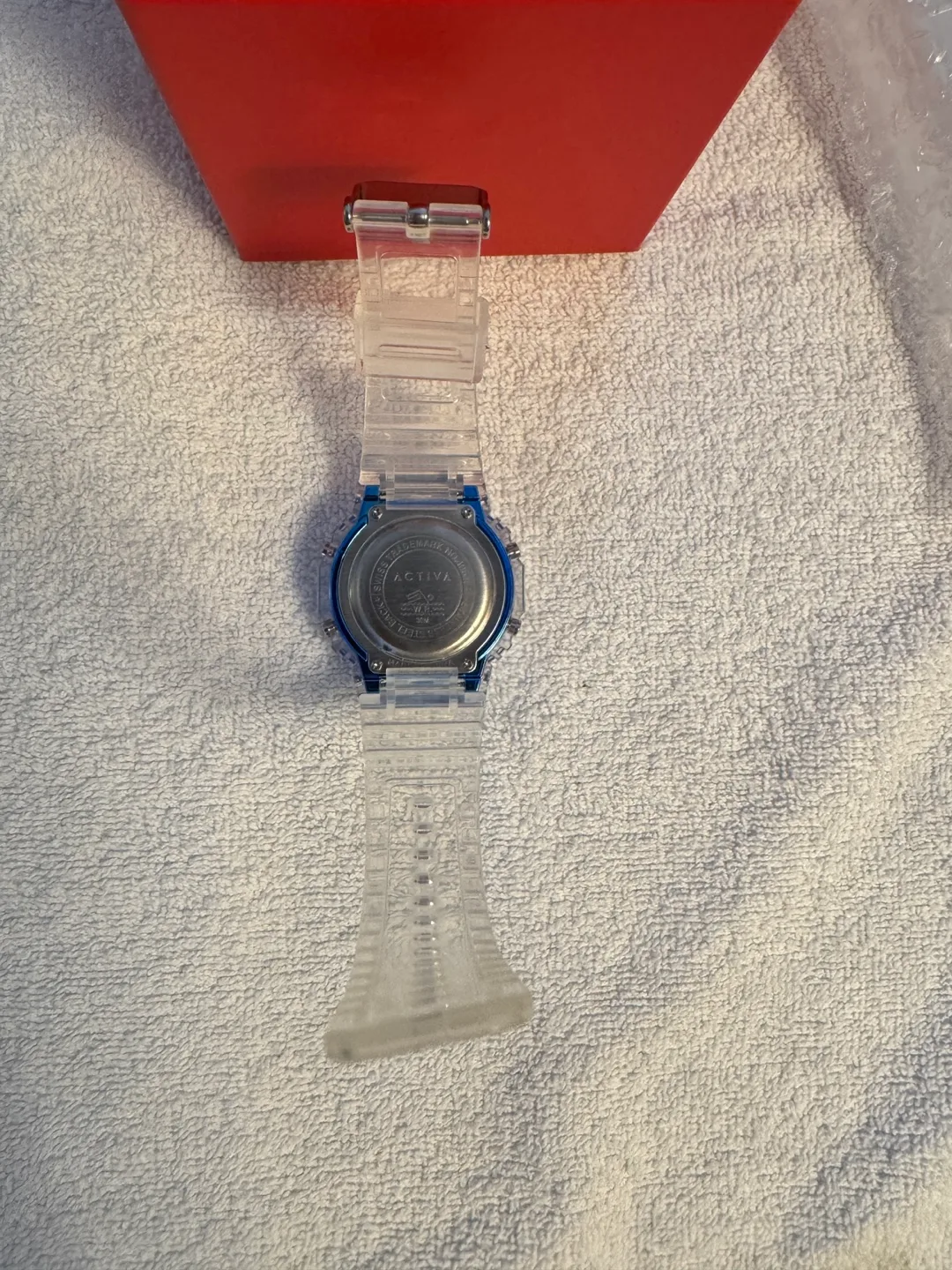 Invicta Activa Unisex Digital Watch, Clear Band image indicator(2)