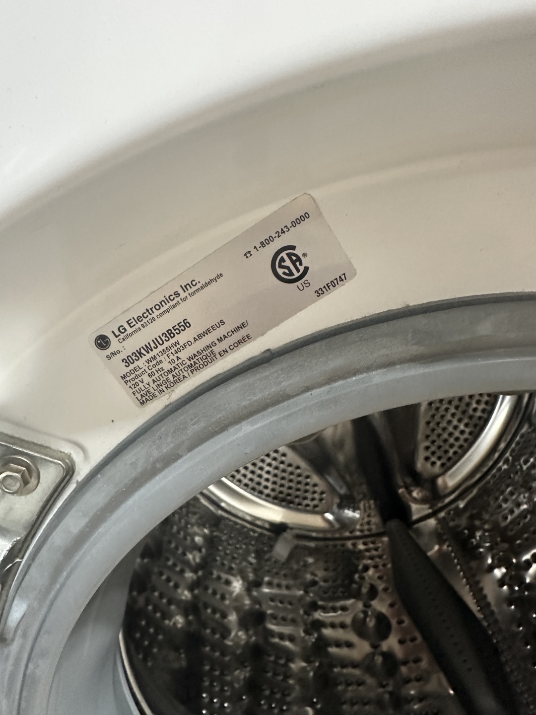 LG Stackable Washer and Electric Dryer Set - photo 3