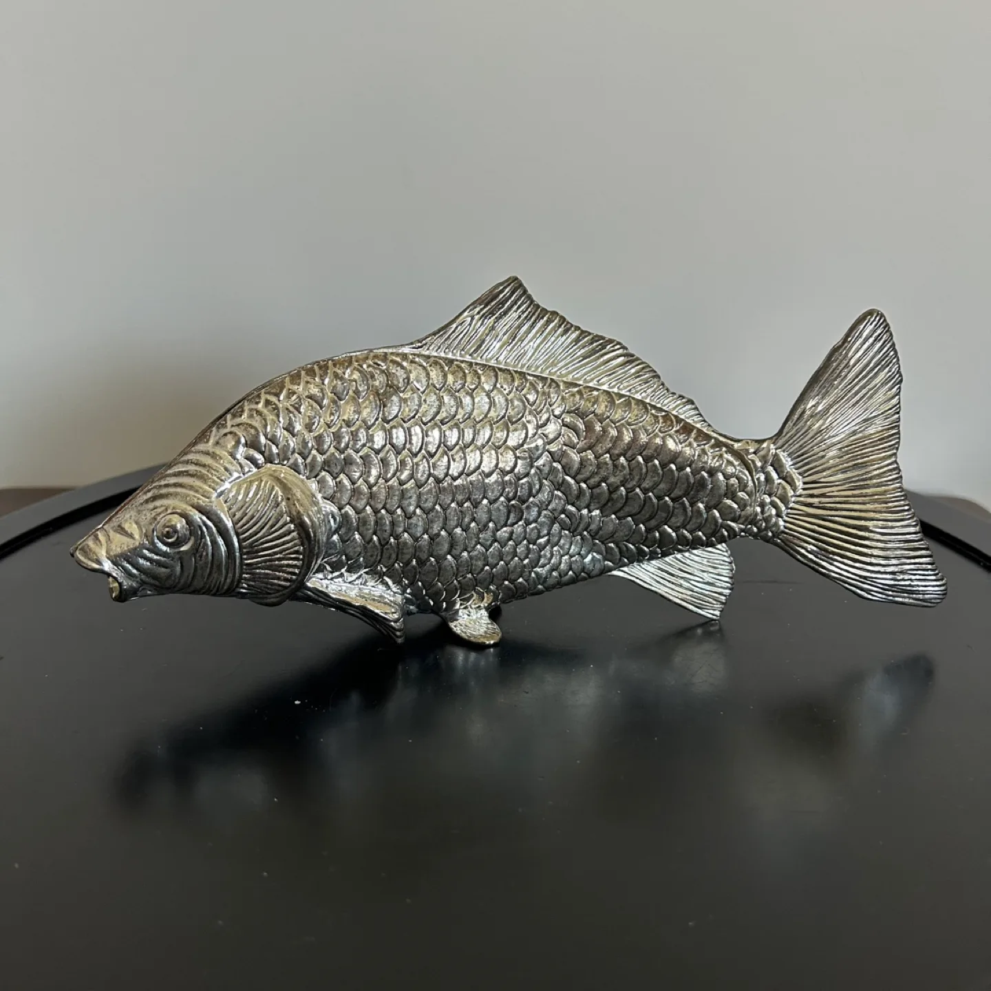 Vintage Silver Plated Letter Holder or Napkin Holder 8,5” long thumbnail