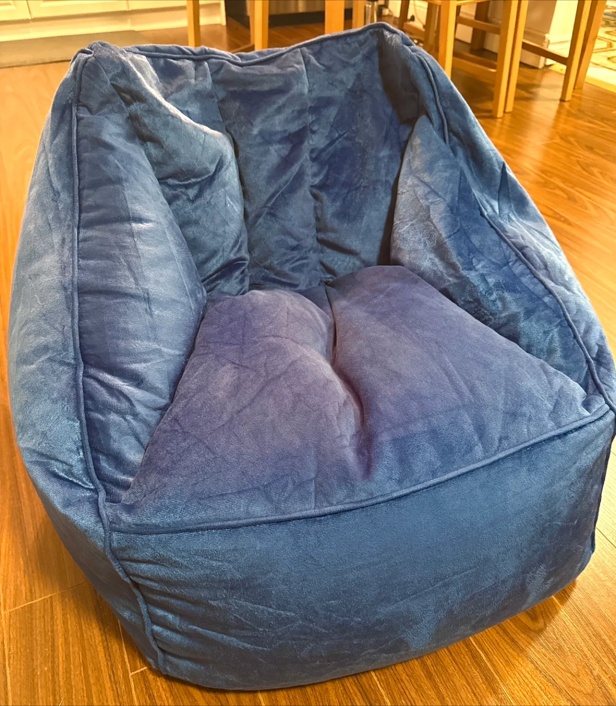 Bean Bag Chair (Can fit adult) - Blue thumbnail