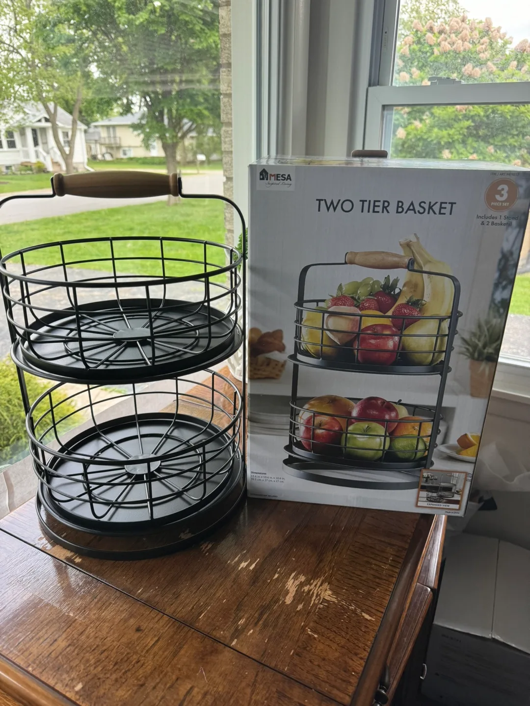 Mesa Two-Tier Basket thumbnail