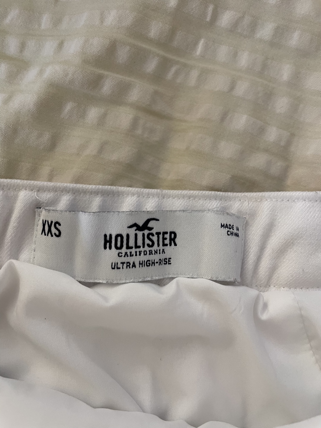 Hollister White Pleated Mini Skirt - XXS - photo 4