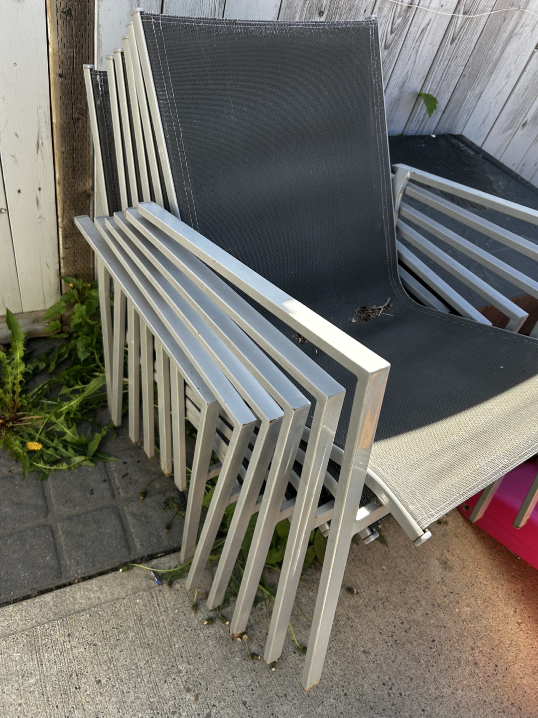 Patio chairs