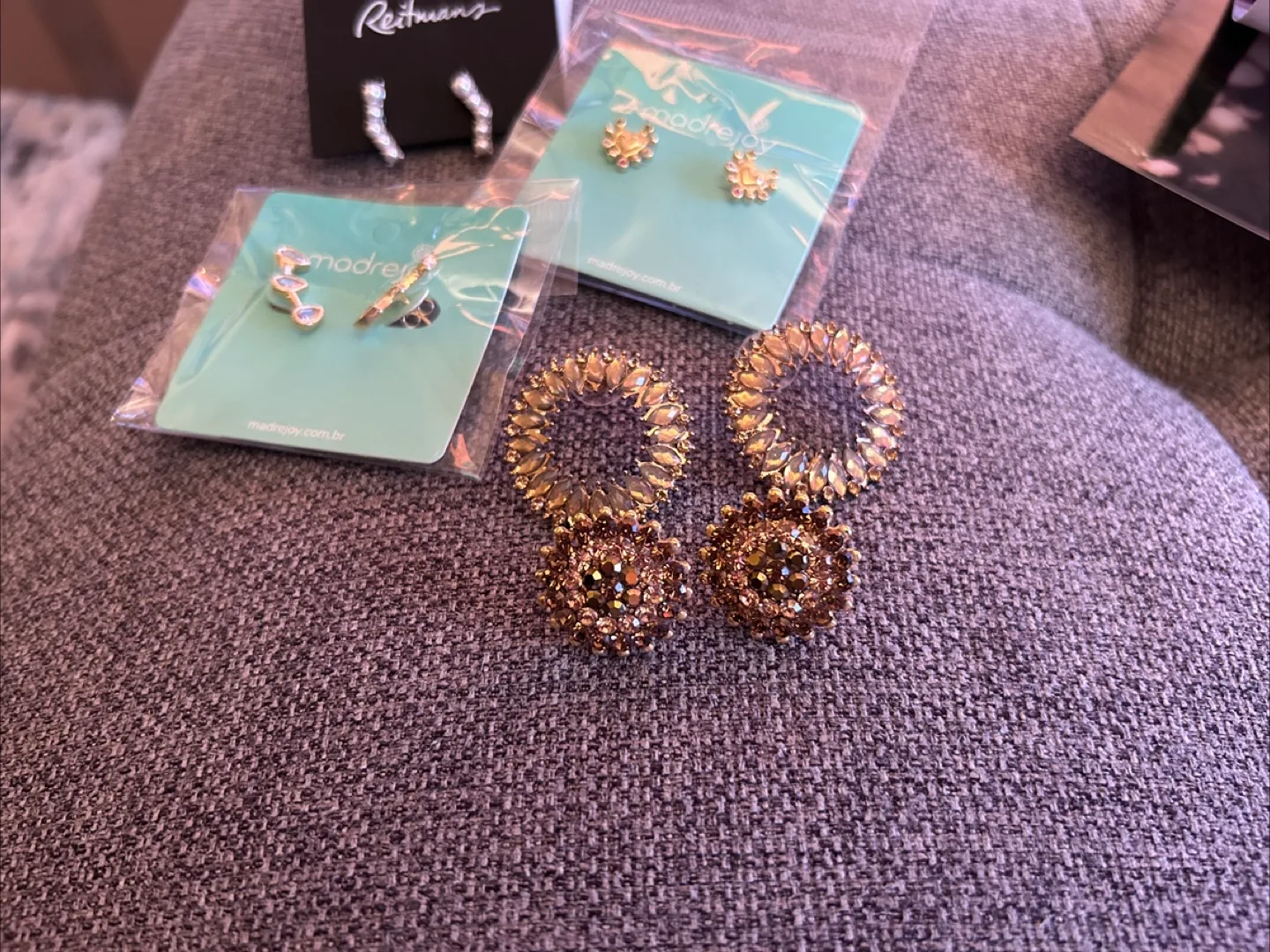 Five Pairs of Earrings - 4 pairs are NEW! image indicator(2)