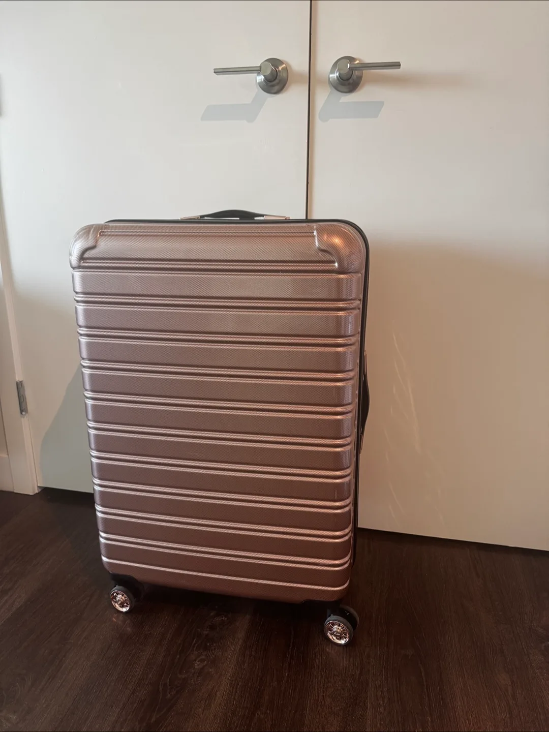 Rose Gold Suitcase - Large thumbnail