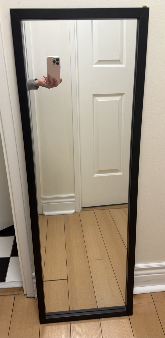 Full-length Black Framed Mirror