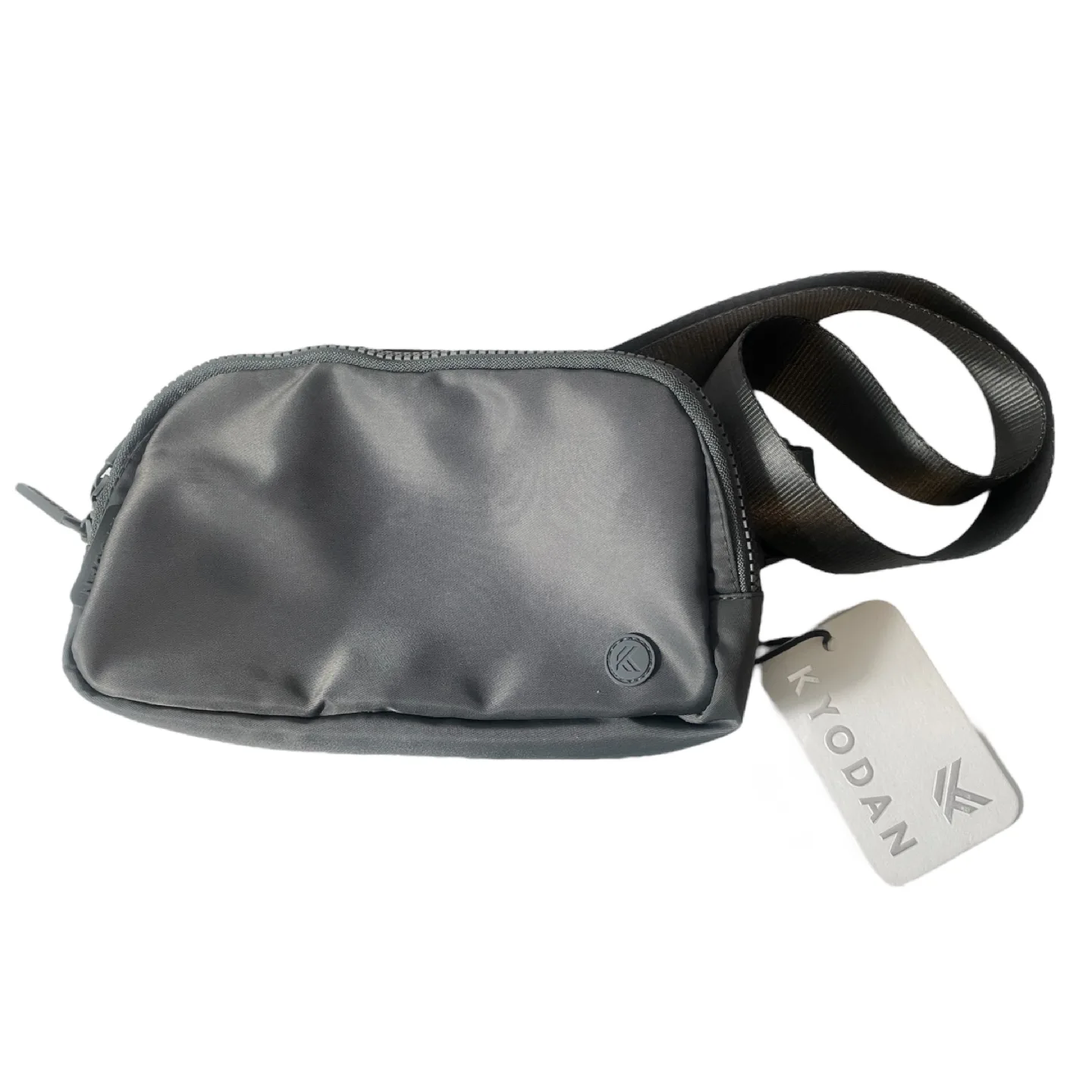NWT Kyodan On The Daily Two Way Belt Bag in Moonlight Grey thumbnail