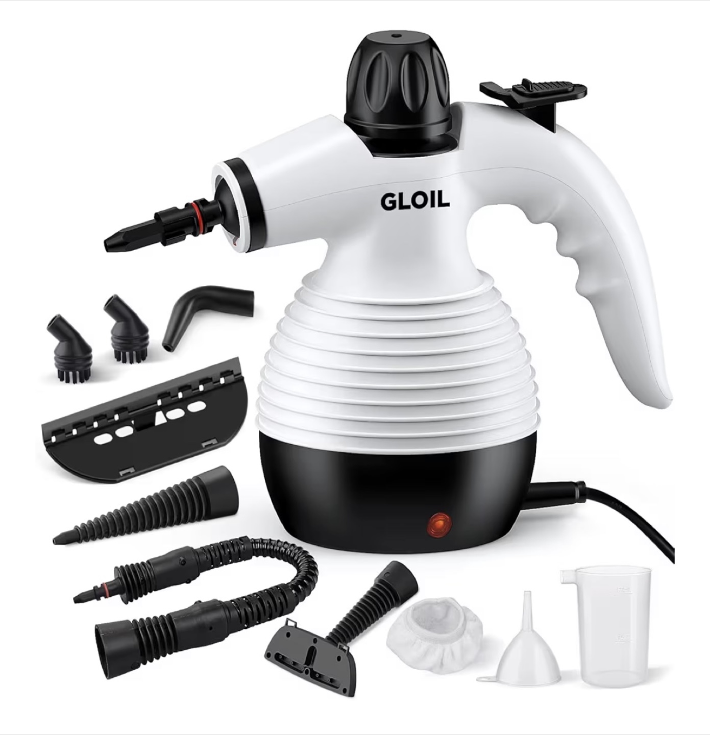 GLOIL High-Temperature Steam Cleaner with Attachments