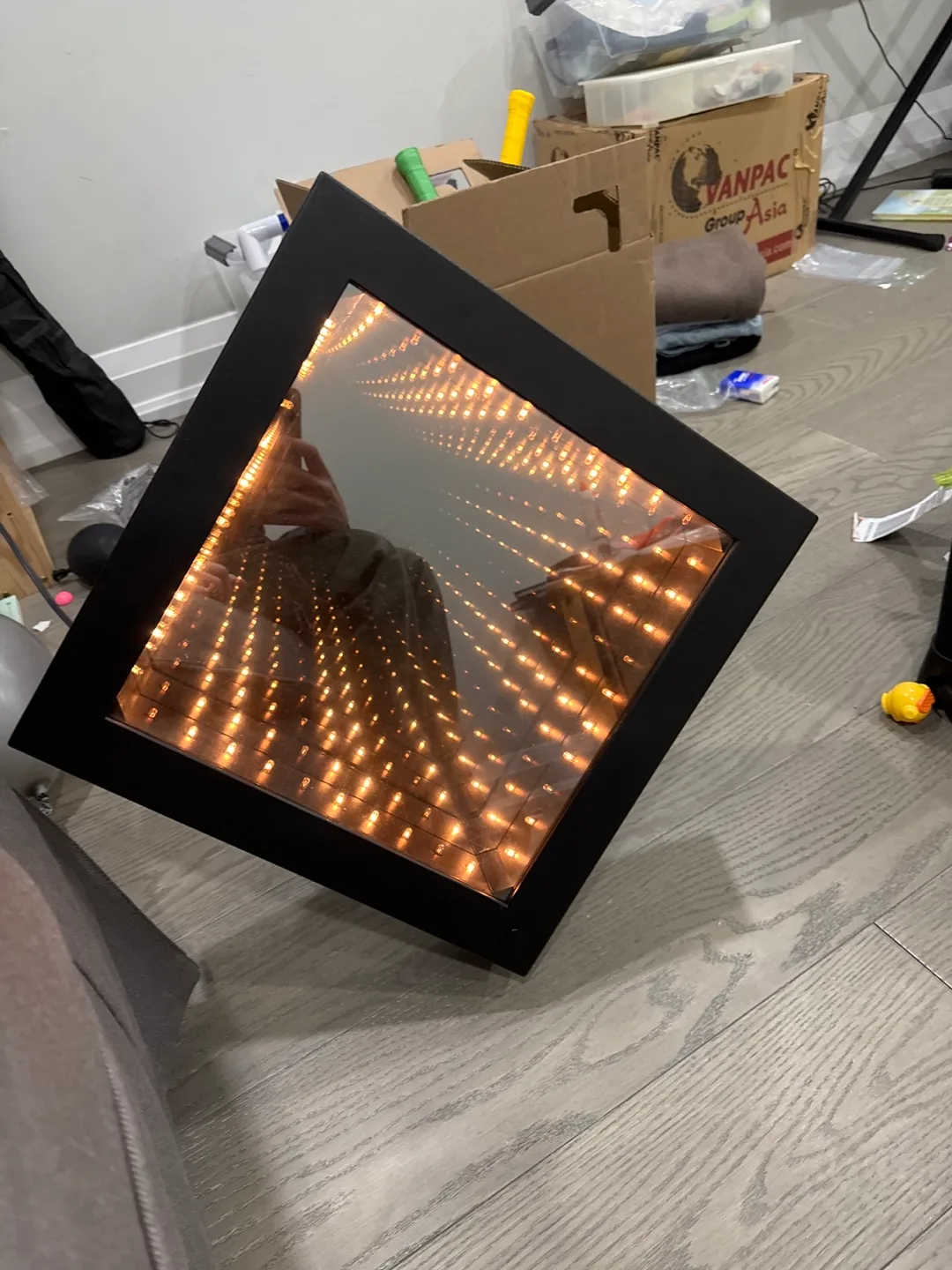 Infinity Mirror with LED Lights image indicator(4)