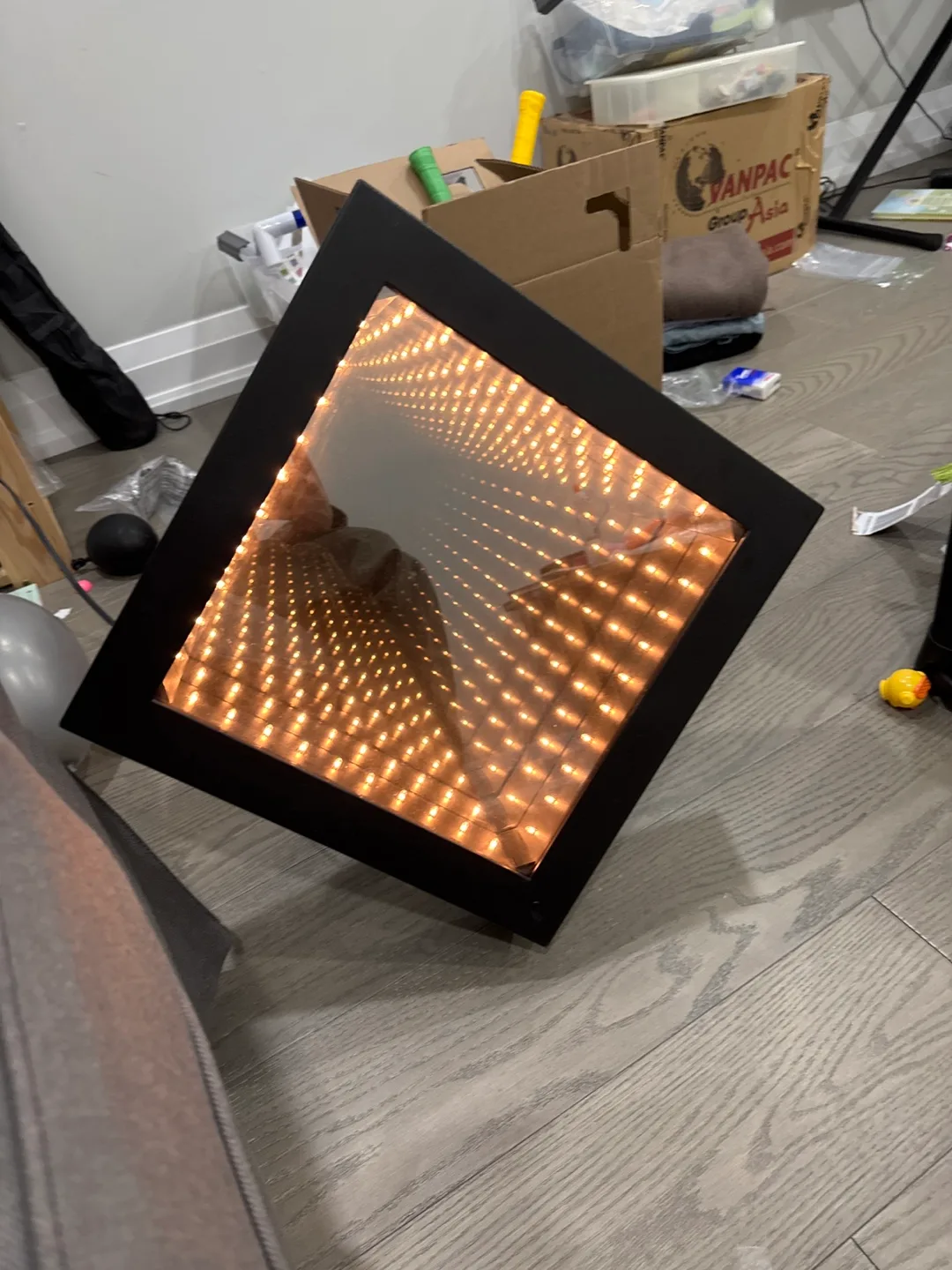 Infinity Mirror with LED Lights image indicator(3)