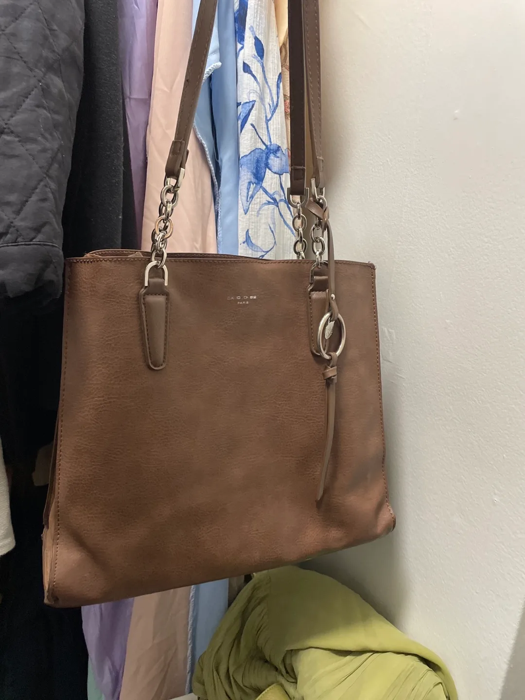 David Jones Brown Tote Bag image indicator(6)