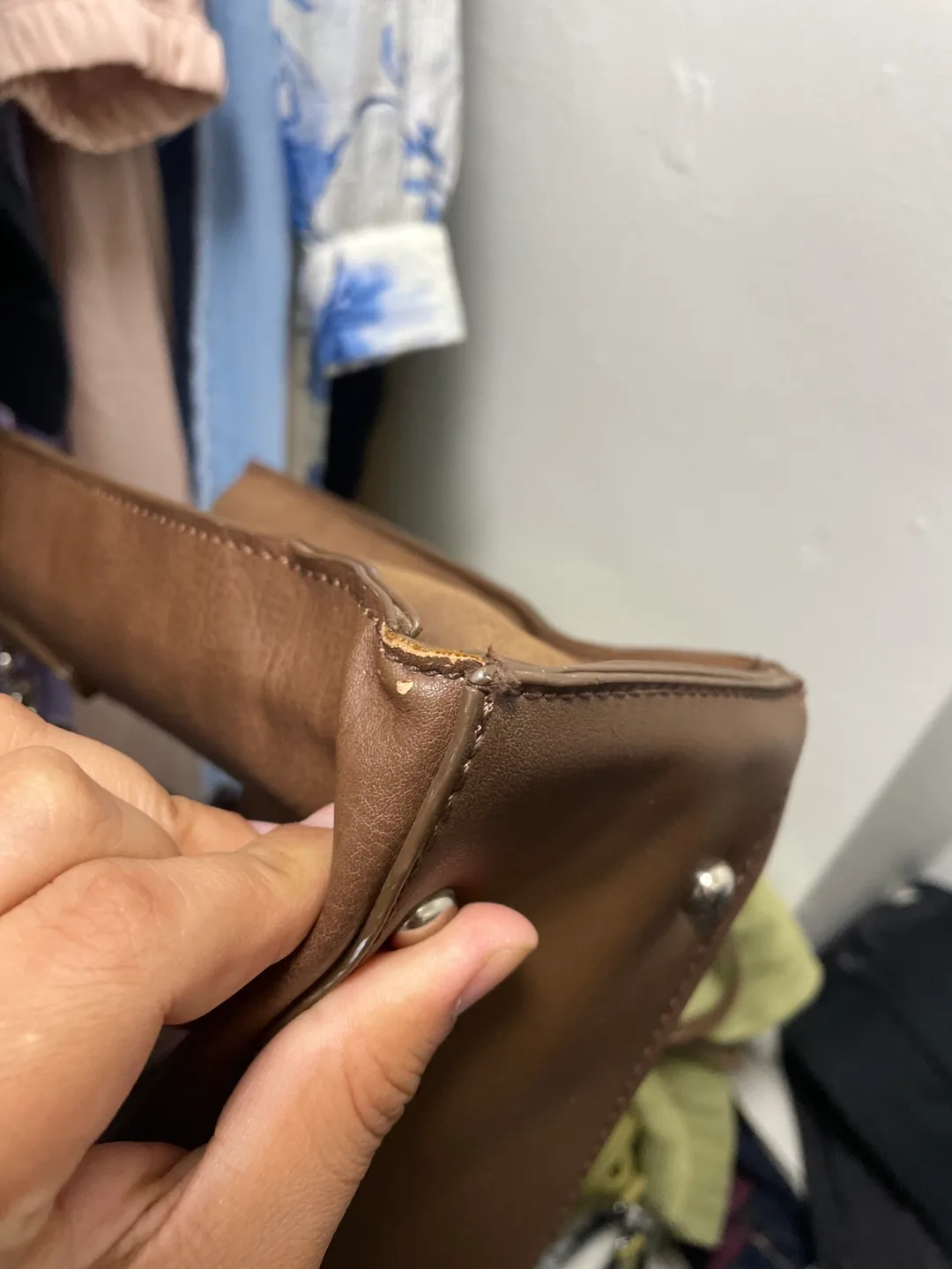 David Jones Brown Tote Bag image indicator(4)