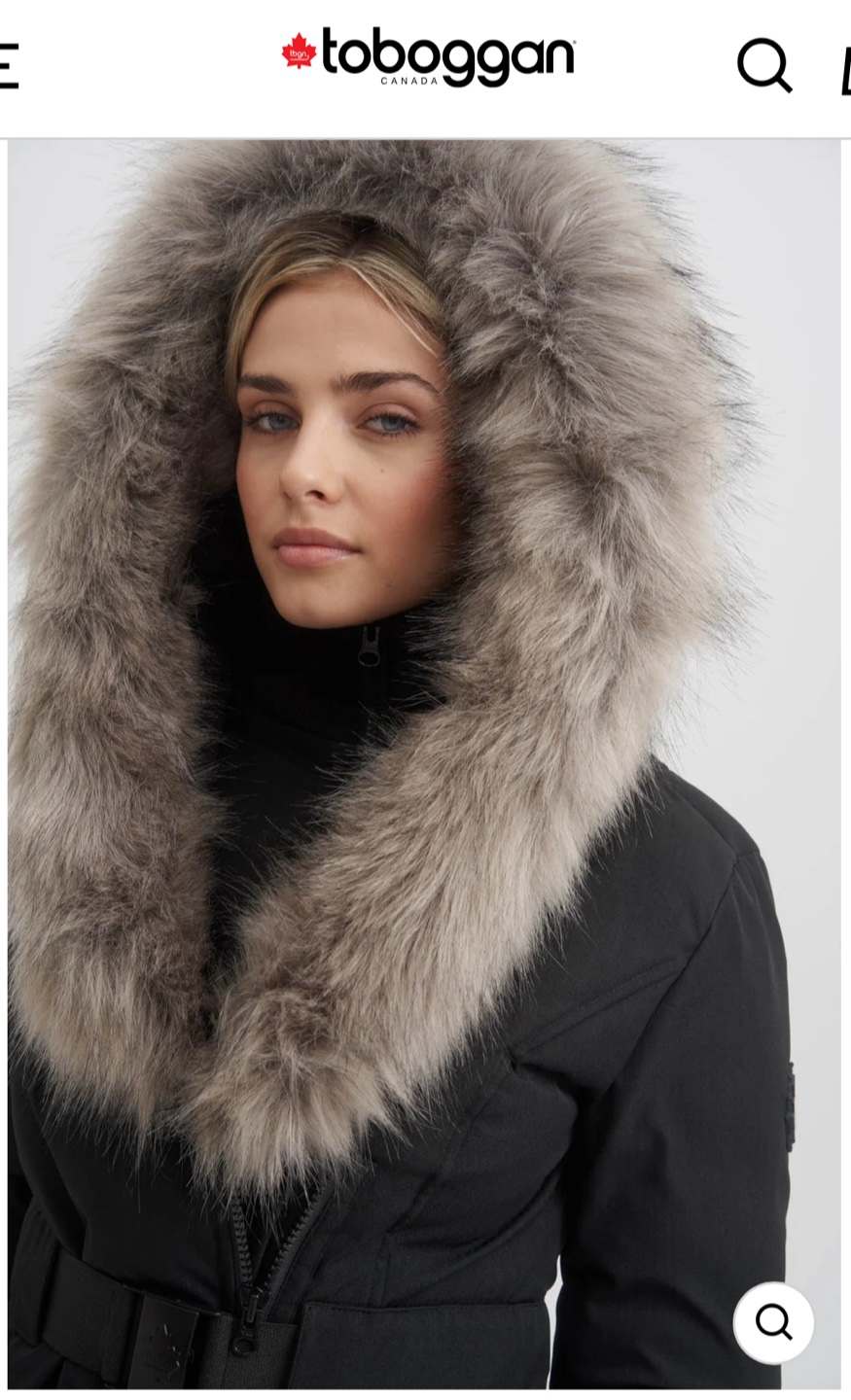 Women's Toboggan Canada Black Down-Filled parka - photo 2