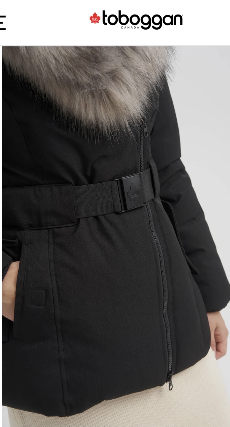 Women's Toboggan Canada Black Down-Filled parka - photo 5