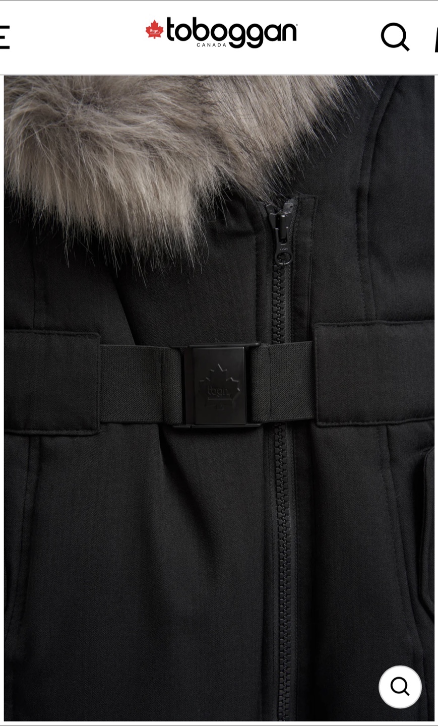 Women's Toboggan Canada Black Down-Filled parka - photo 4