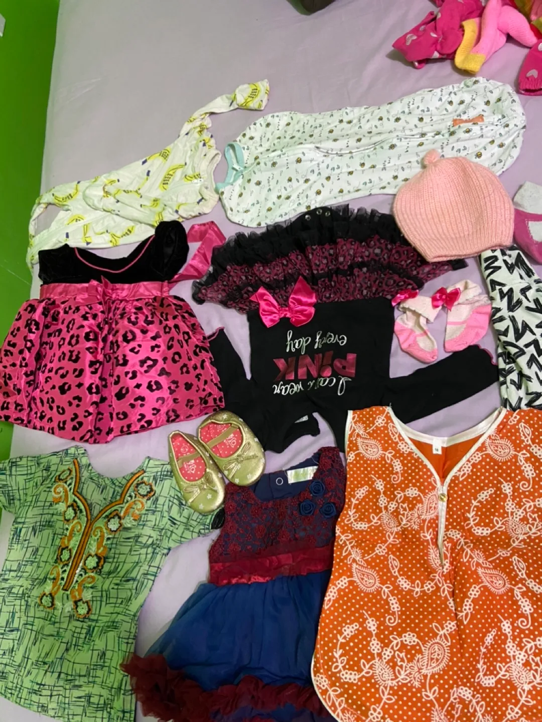 Baby Girl Clothes Bundle - Newborn to 6 Months image indicator(4)