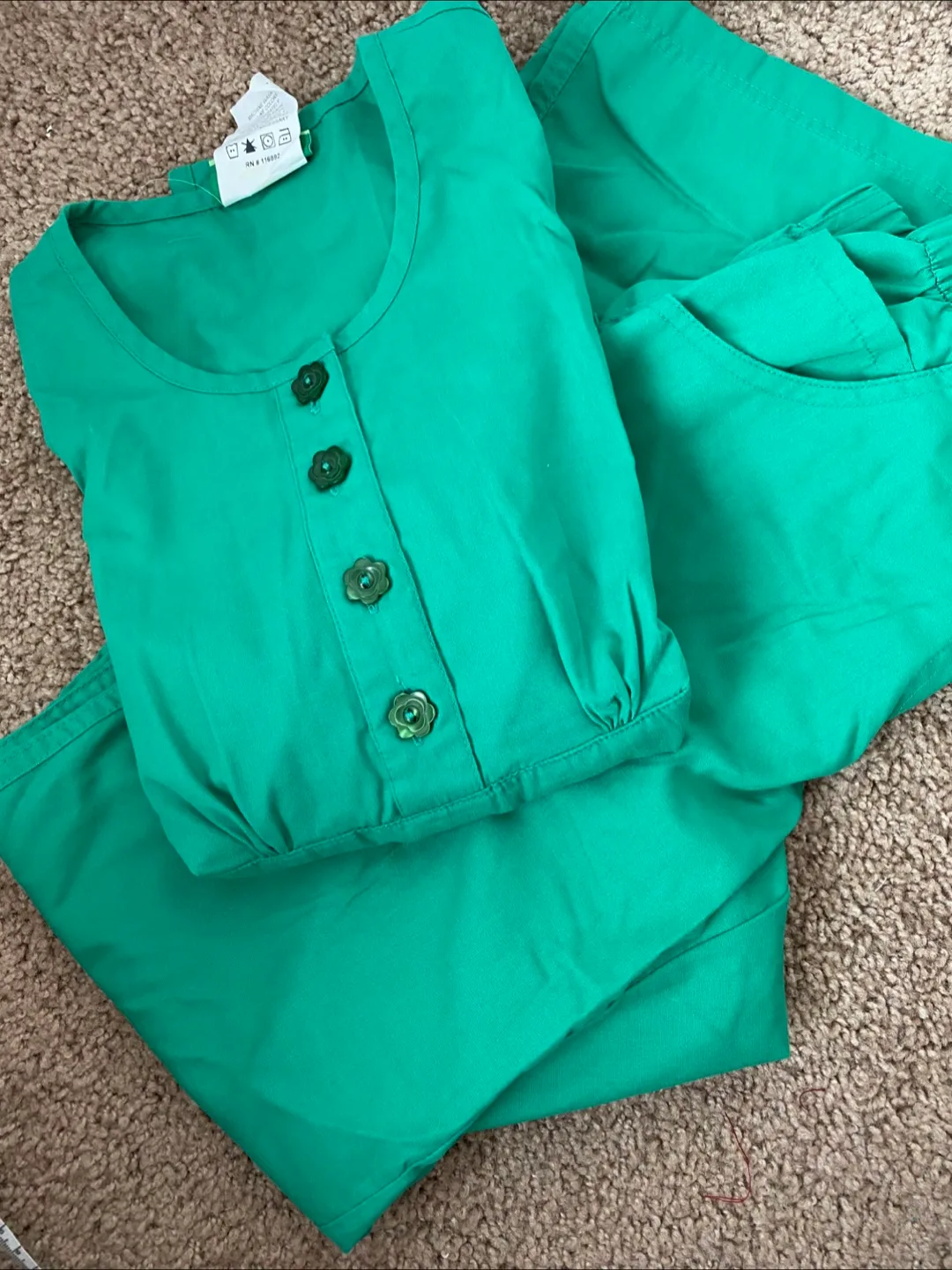 Women's Butter-Soft Scrubs by UA - Size XS - Kelly Green thumbnail