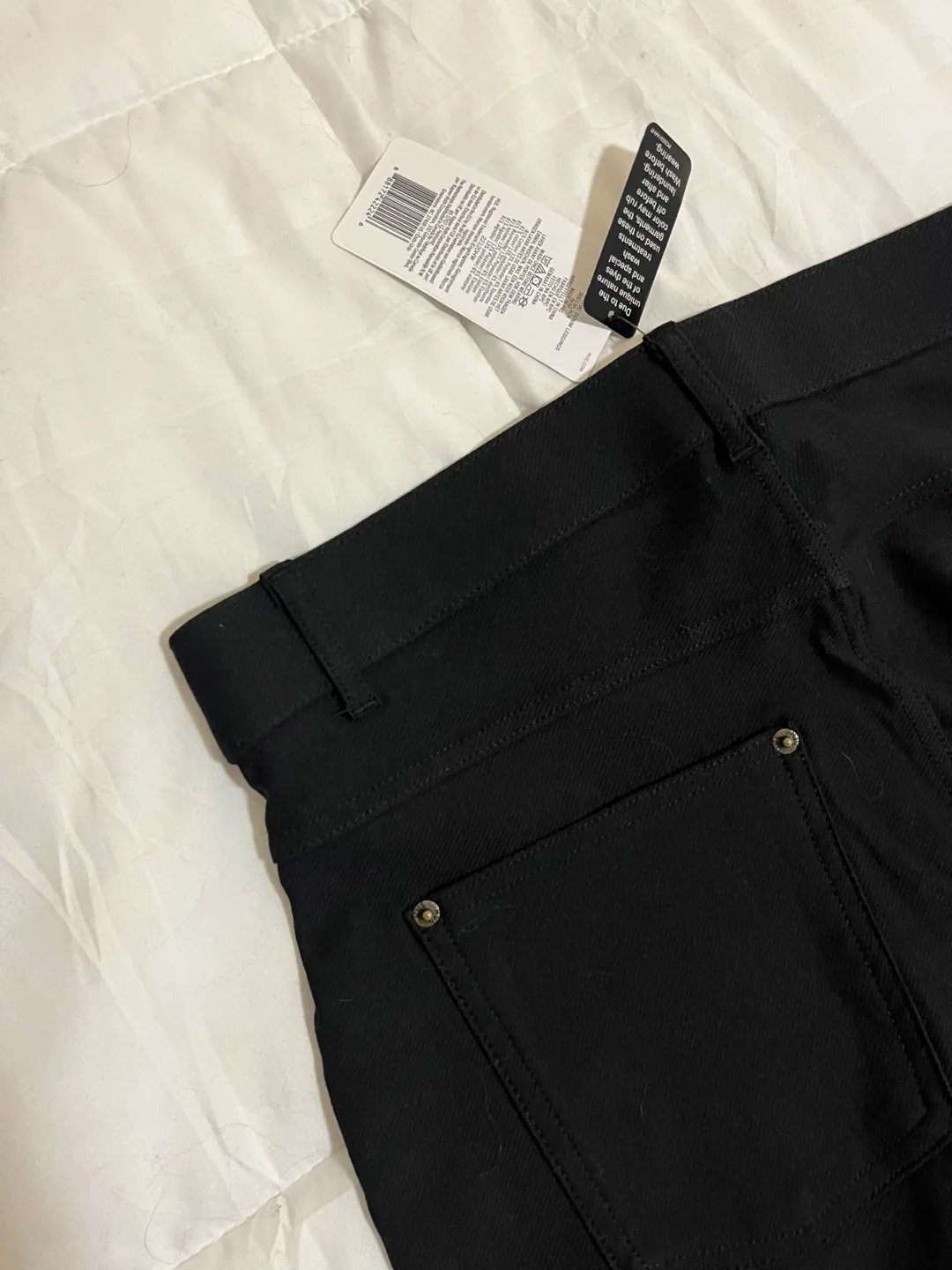 Black denim leggings-New thumbnail