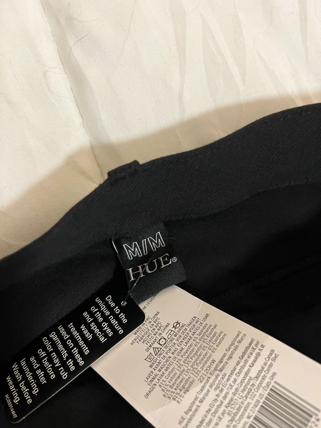 Black denim leggings-New image indicator(4)