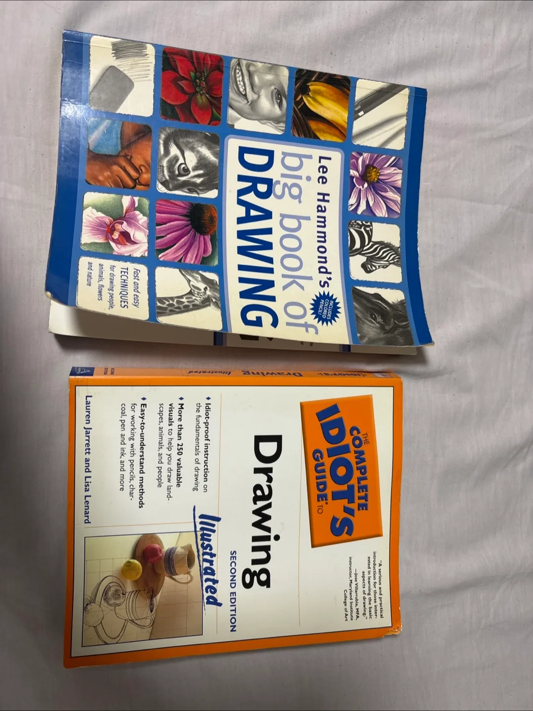 Two Drawing/art tutorial Books #freecyle thumbnail