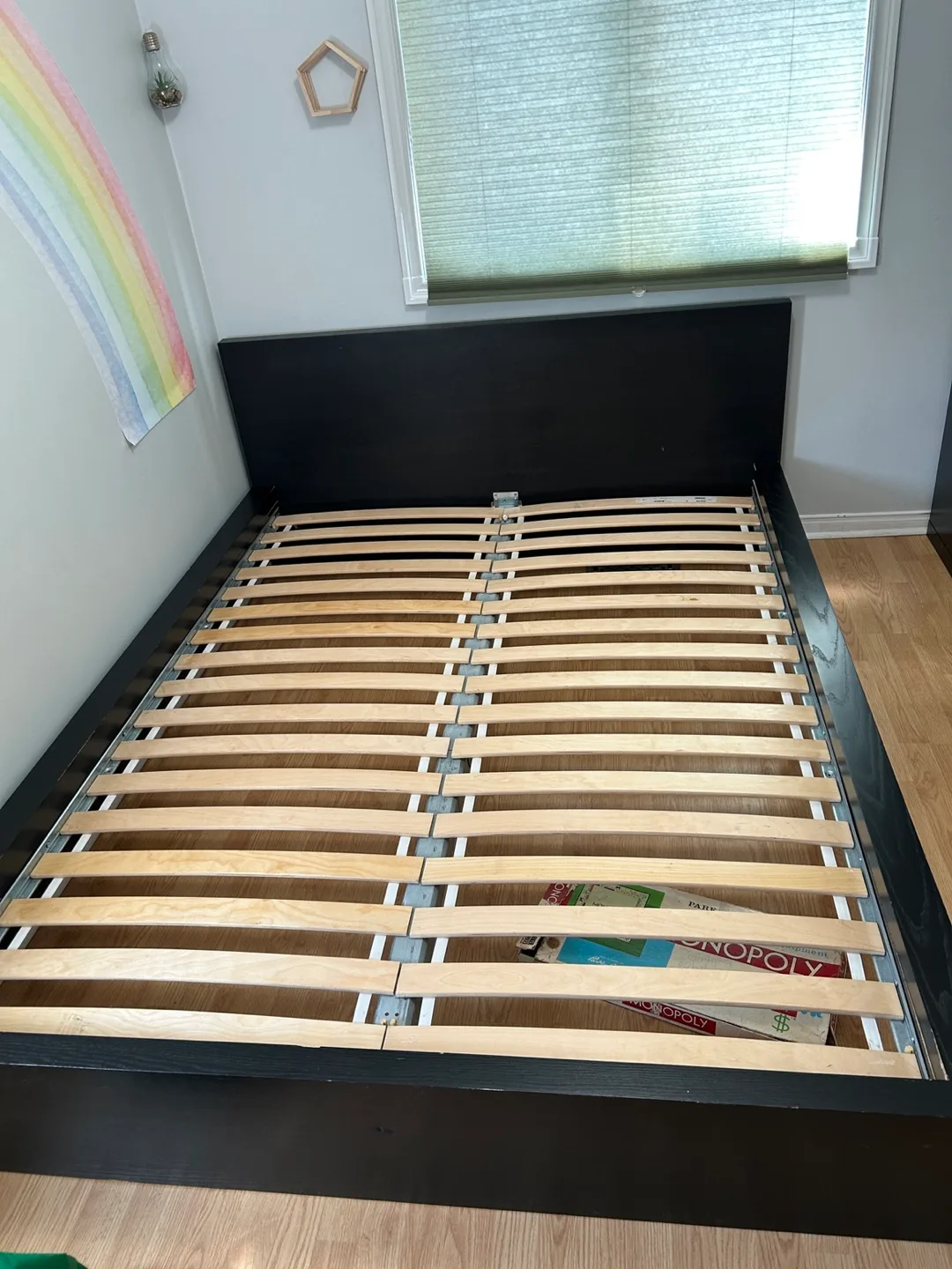 IKEA MALM Black Queen Bed Frame thumbnail