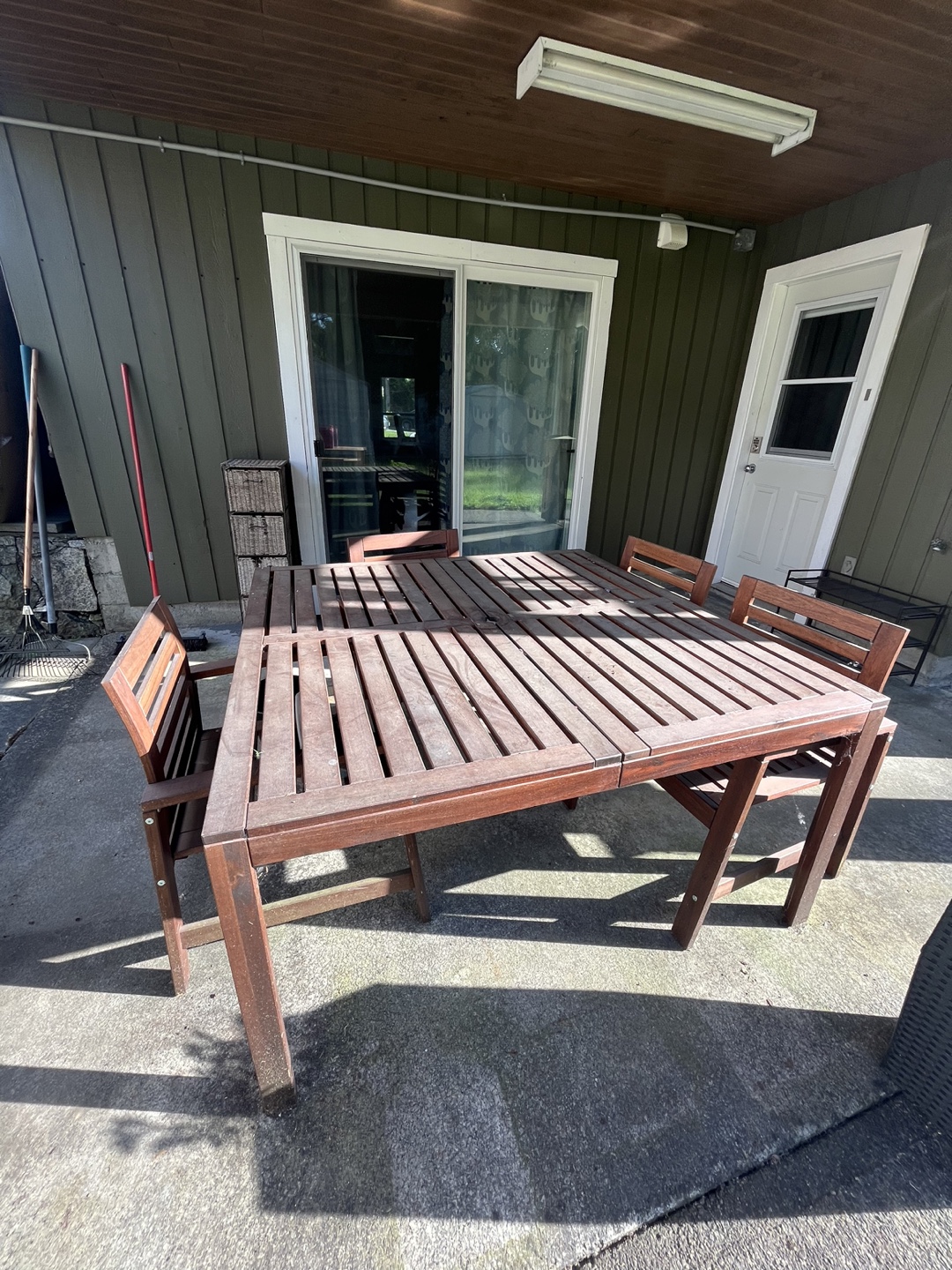 Outdoor Patio Table and Chairs Set - photo 2