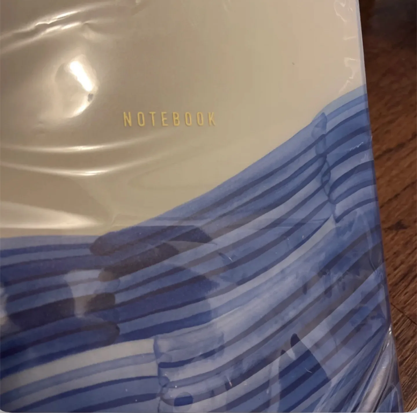 NEW Indigo Paper Notebook - Blue Watercolor Design image indicator(3)