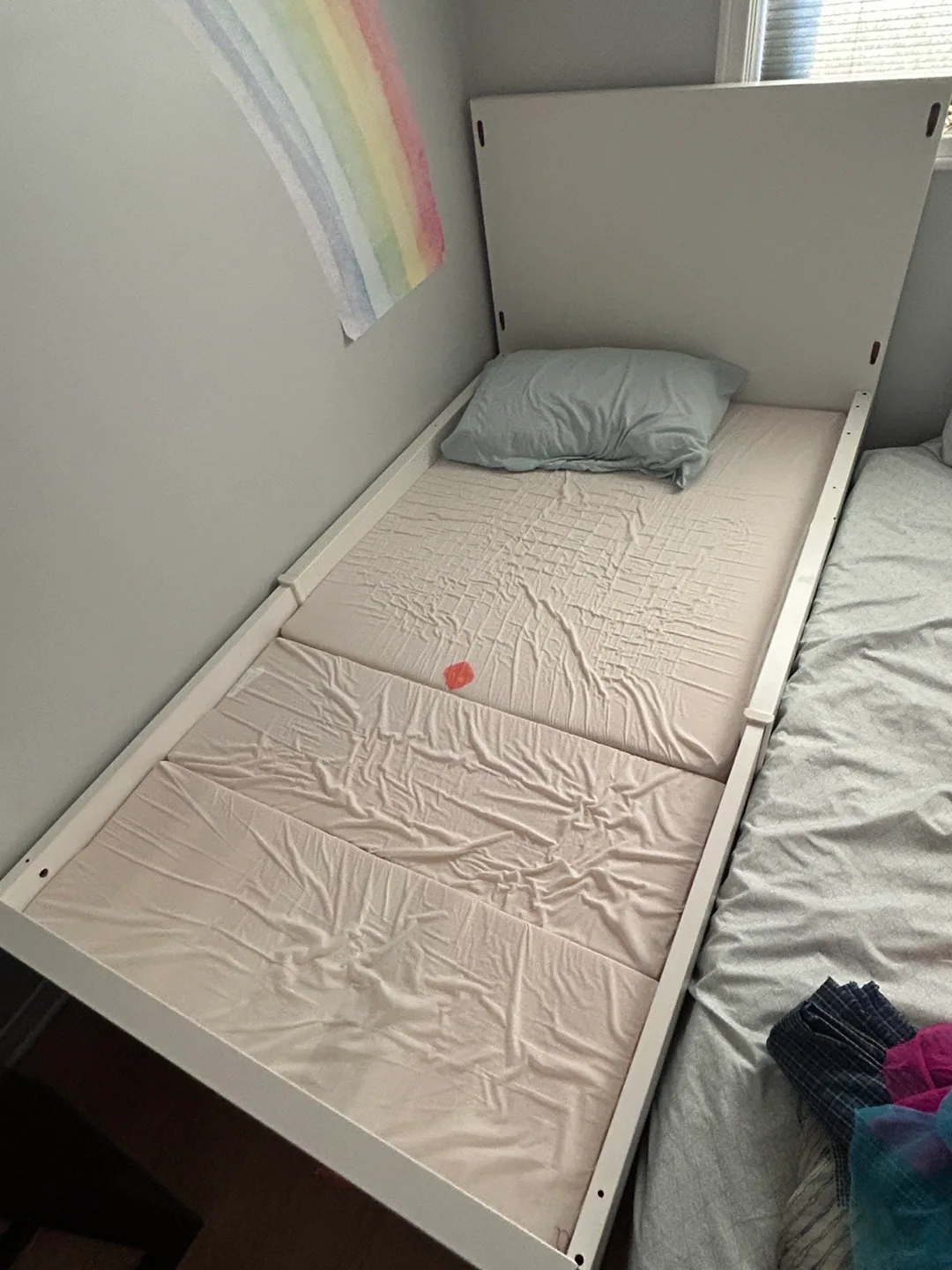 IKEA BUSUNGE Extandable Bed - White image indicator(2)