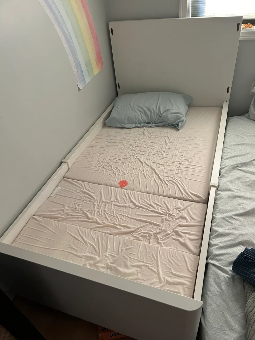 IKEA BUSUNGE Extandable Bed - White image indicator(4)