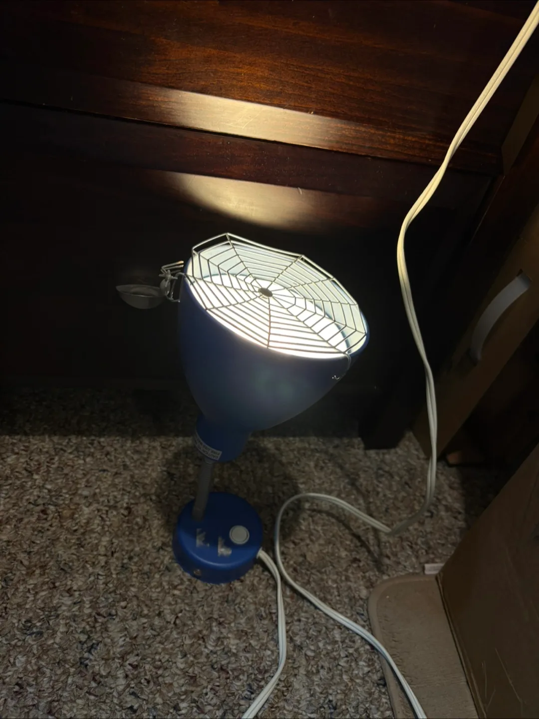 Blue Desk Lamp with Clamp image indicator(2)