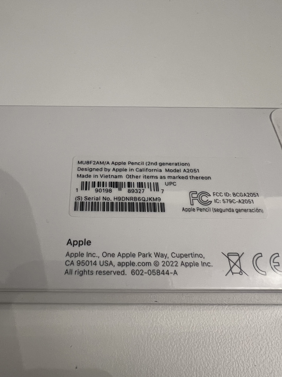 Apple Pencil (2nd generation) - New in Box - photo 2