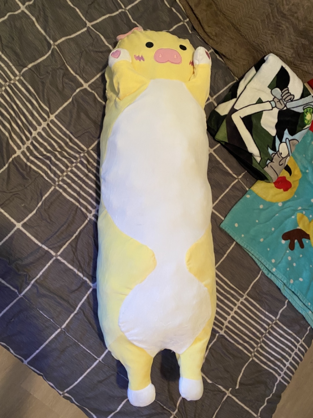 Yellow Pig Plushie Pillow - photo 3