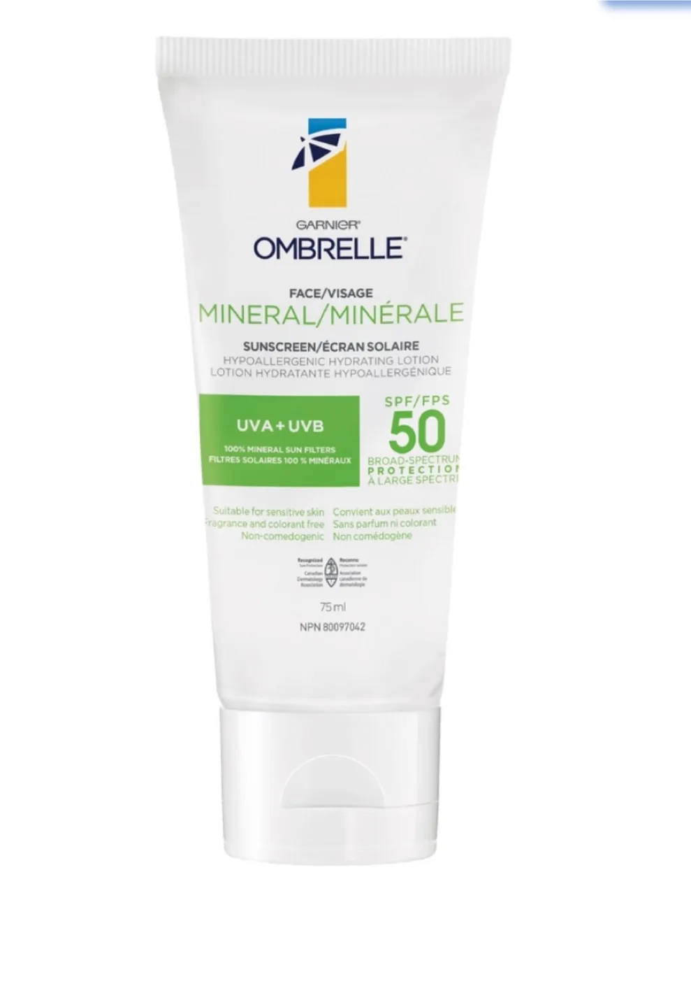 Garnier Ombrelle Mineral Sunscreen SPF 50 thumbnail