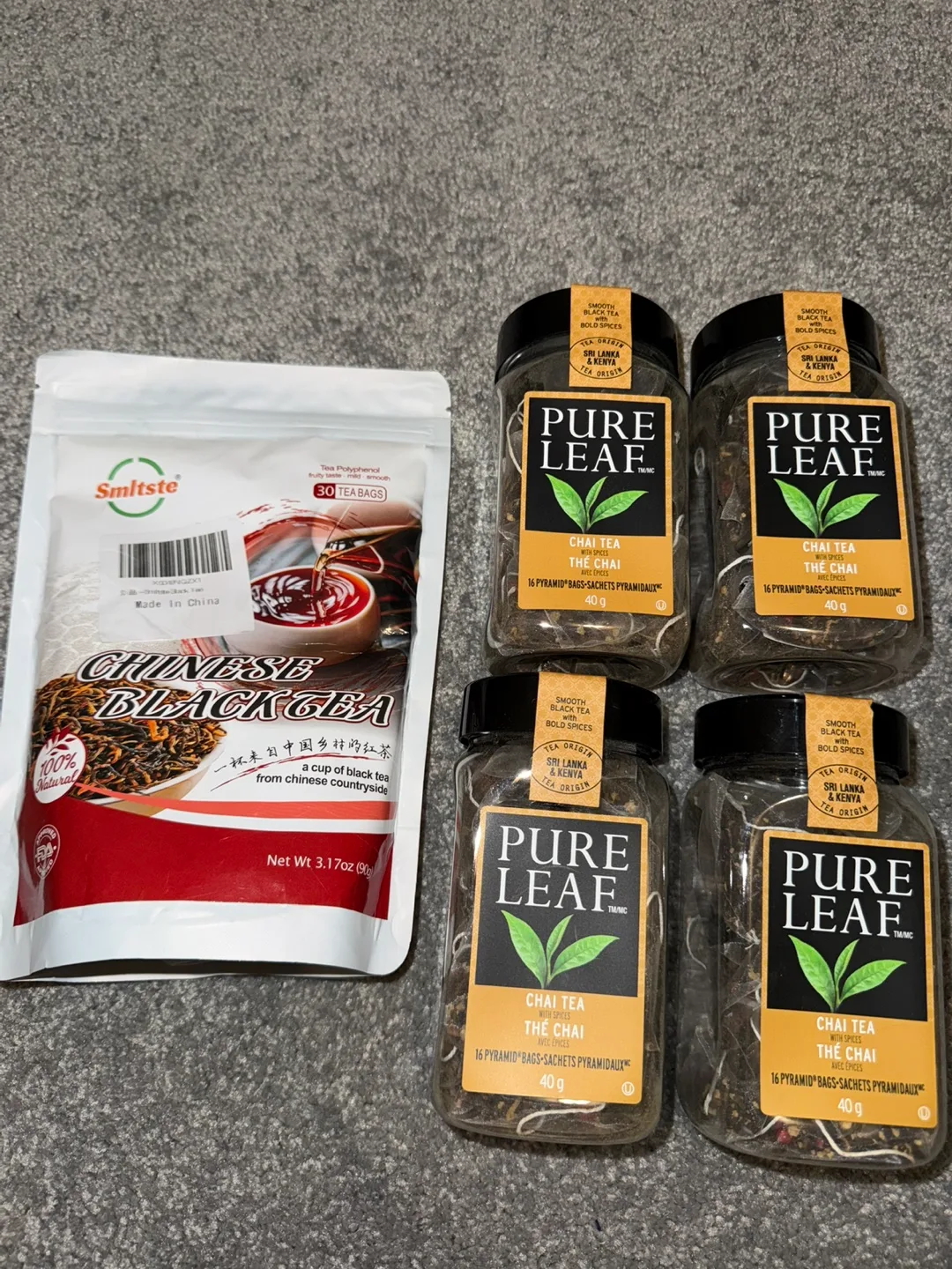 Chinese Black Tea & Pure Leaf Chai thumbnail