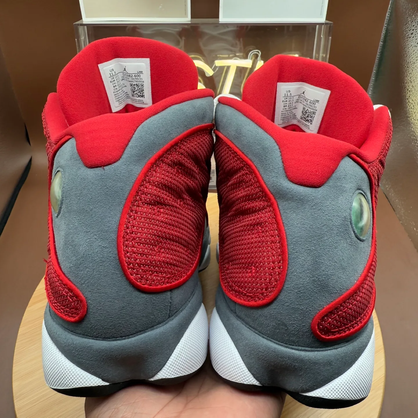 Jordan 13 Retro ‘Gym Red Flint Grey’ Men’s Sz 11.5 image indicator(8)