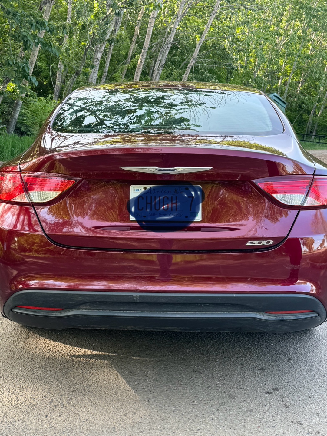 2015 Chrysler 200 Sedan - Dark Red - photo 5