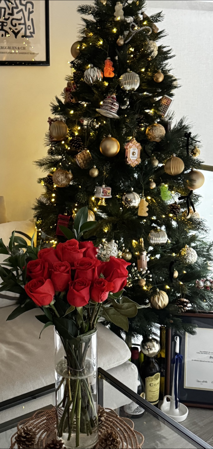 Pre-lit Artificial Christmas Tree (free ornaments!) - photo 4