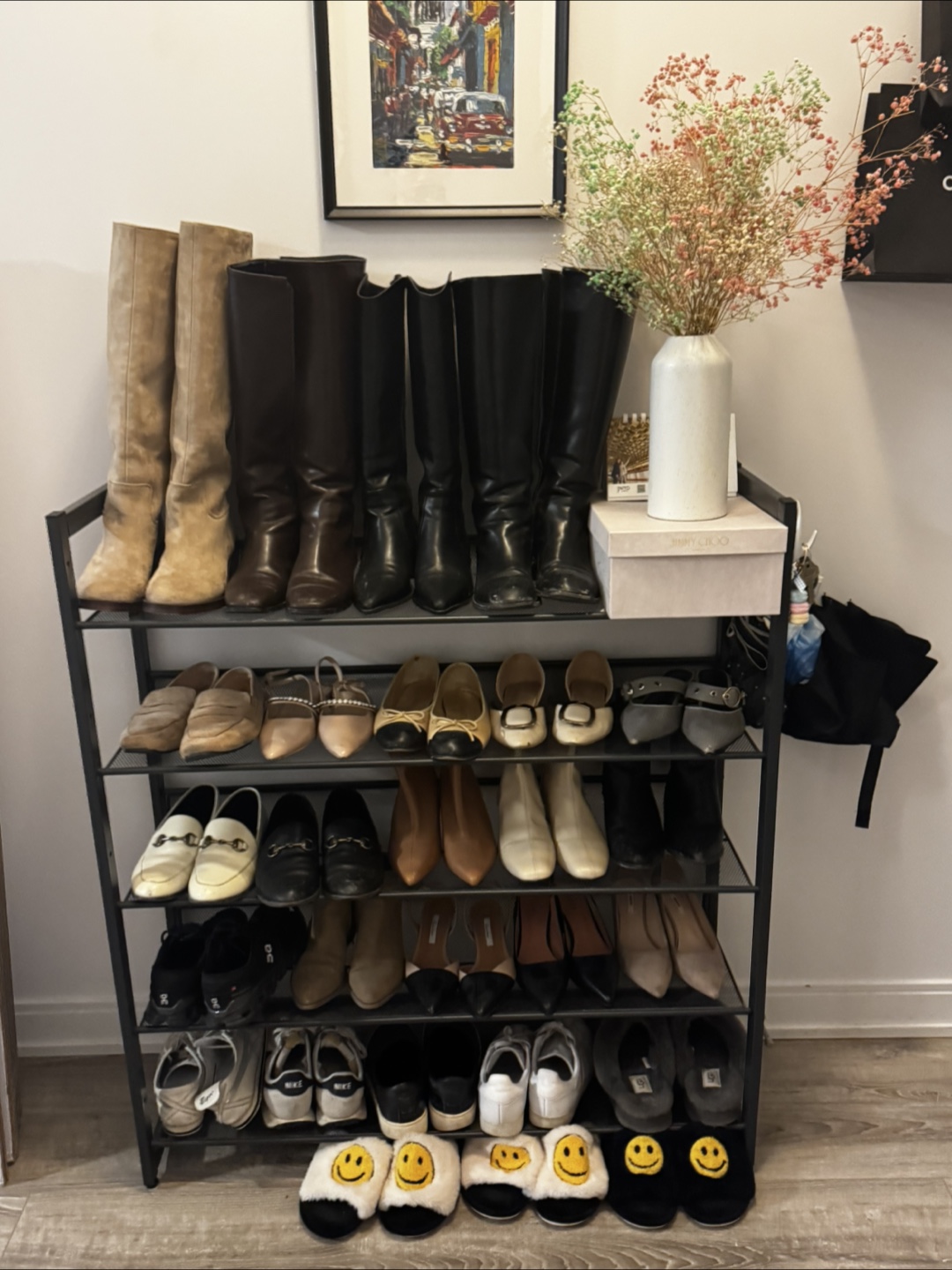 5-layered shoes rack