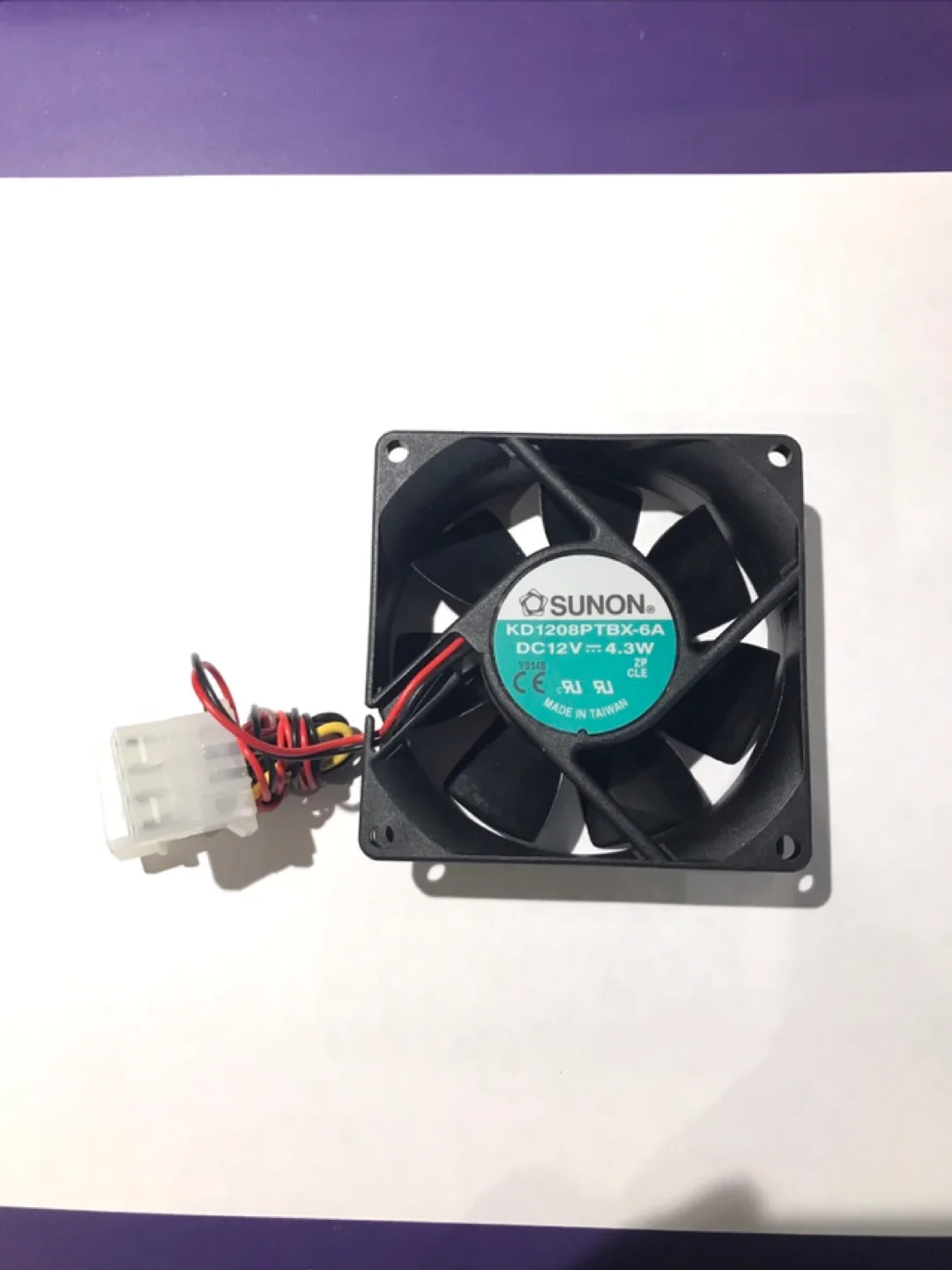 SUNON KD1208PTBX-6A 120mm Computer Case Fan thumbnail
