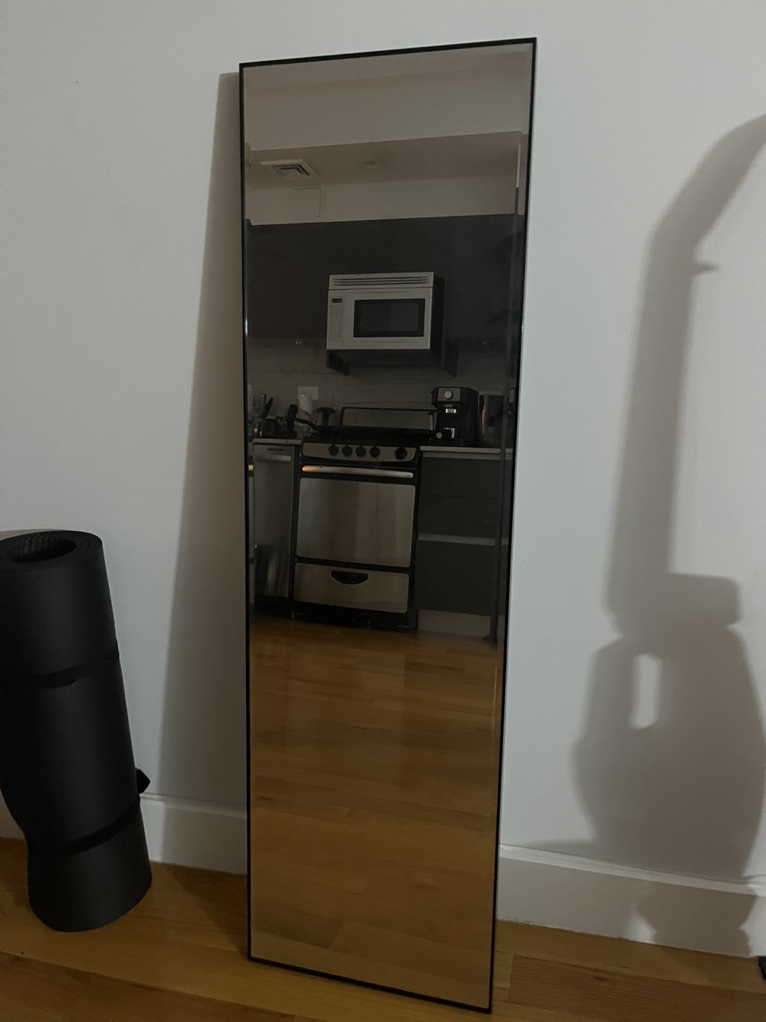 Full Length Mirror with Black Frame