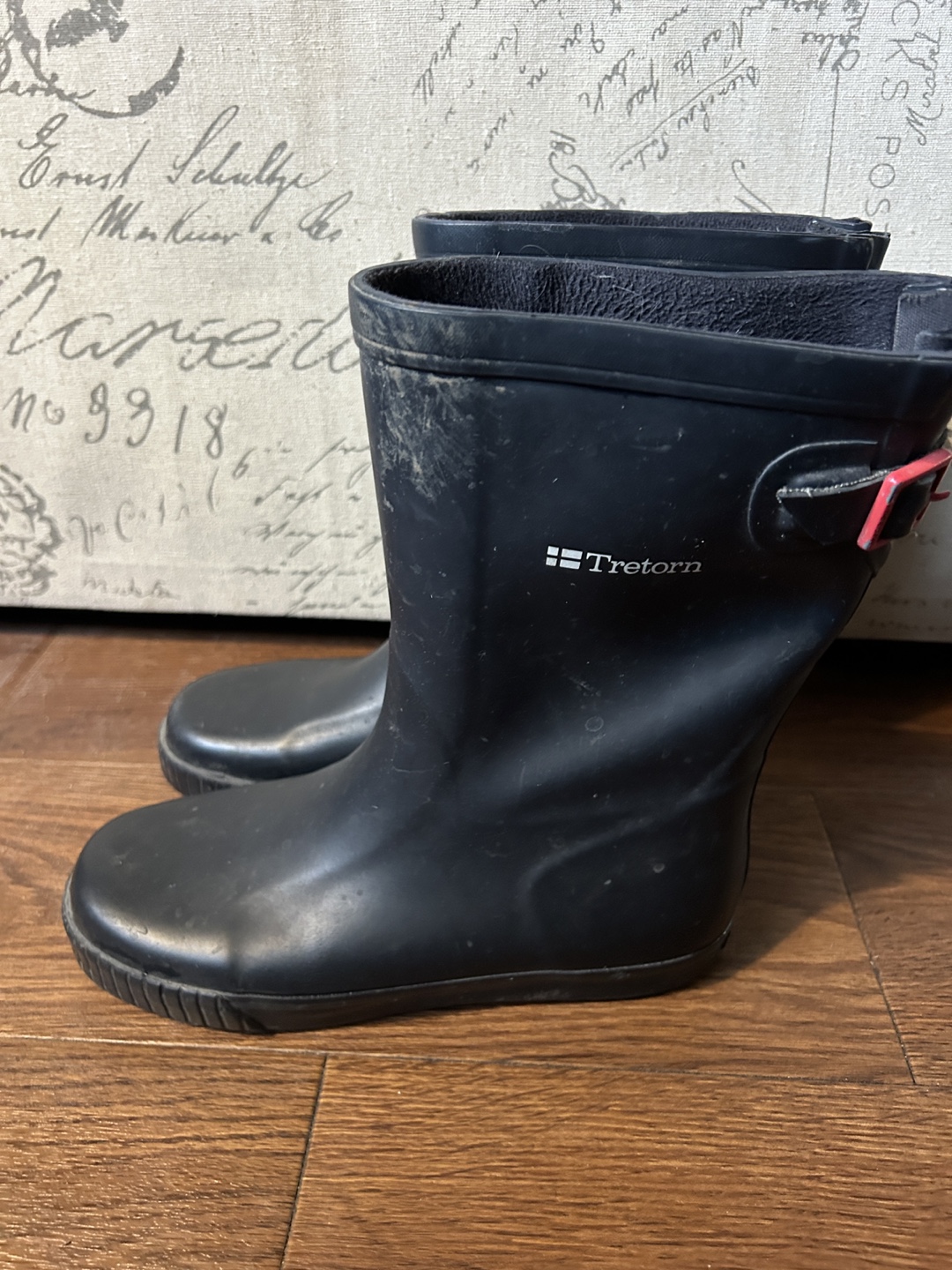 Tretorn Black Rubber Boots - photo 4