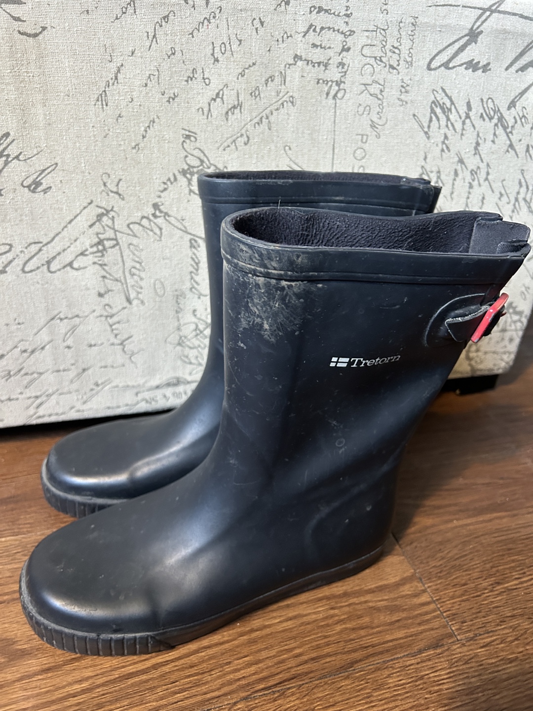 Tretorn Black Rubber Boots - photo 2