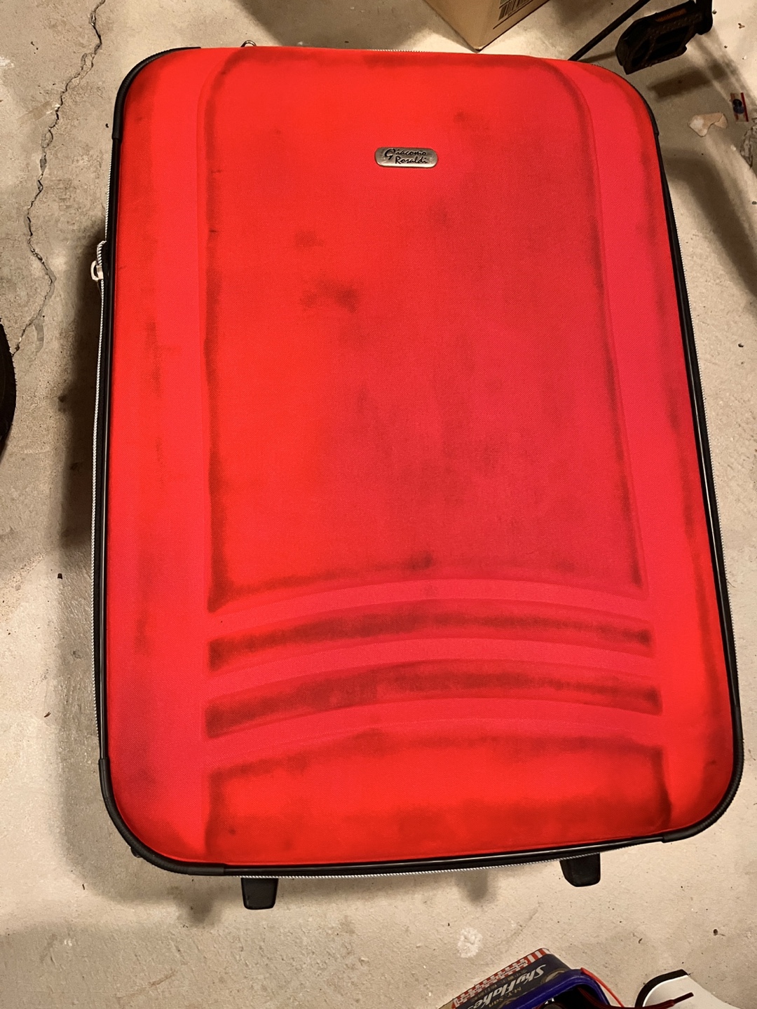 #freecycle Used Giacomo Rosaldi Large Suitcase