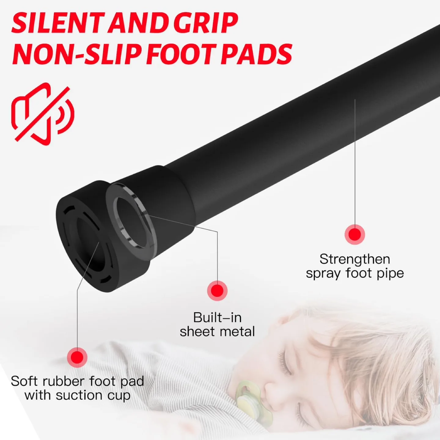 CLORIS Foldable Portable Trampoline, 40 inch image indicator(4)